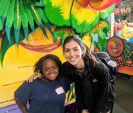 Camp Tiger at Mardi Gras World